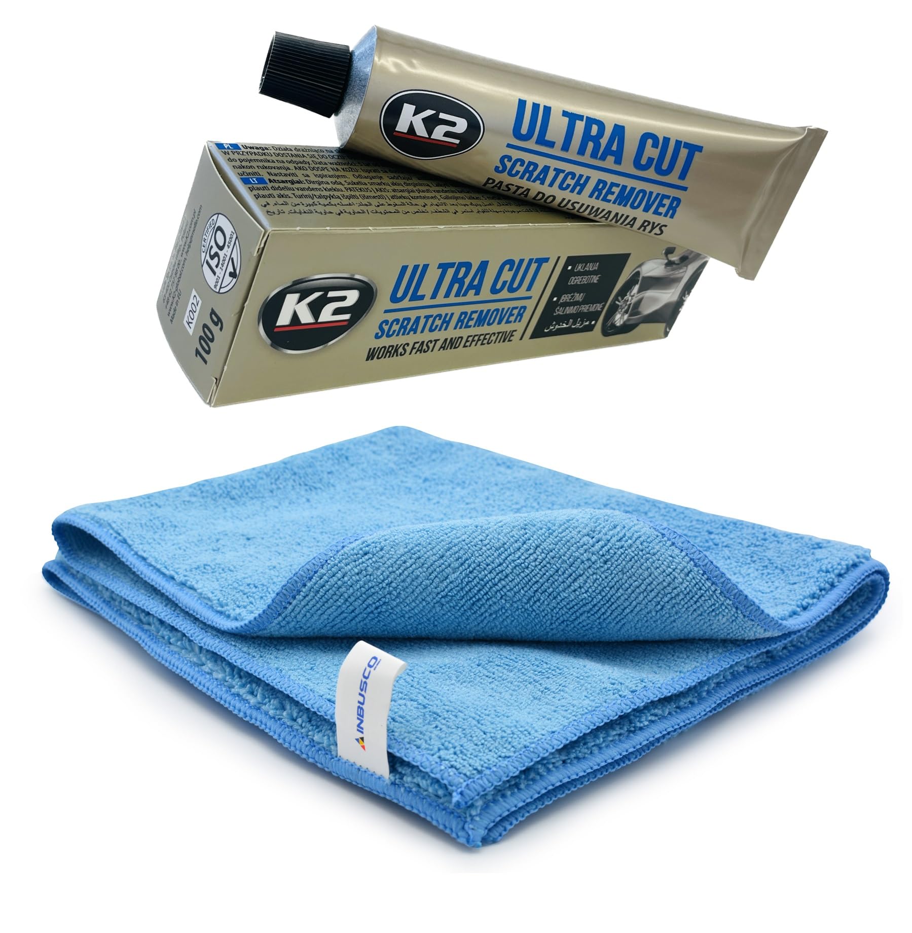 K2 K002 Ultra Cut Schleifpaste – 100g, Für Kratzerentfernung & Politur An Autos, Motorrädern & Mehr