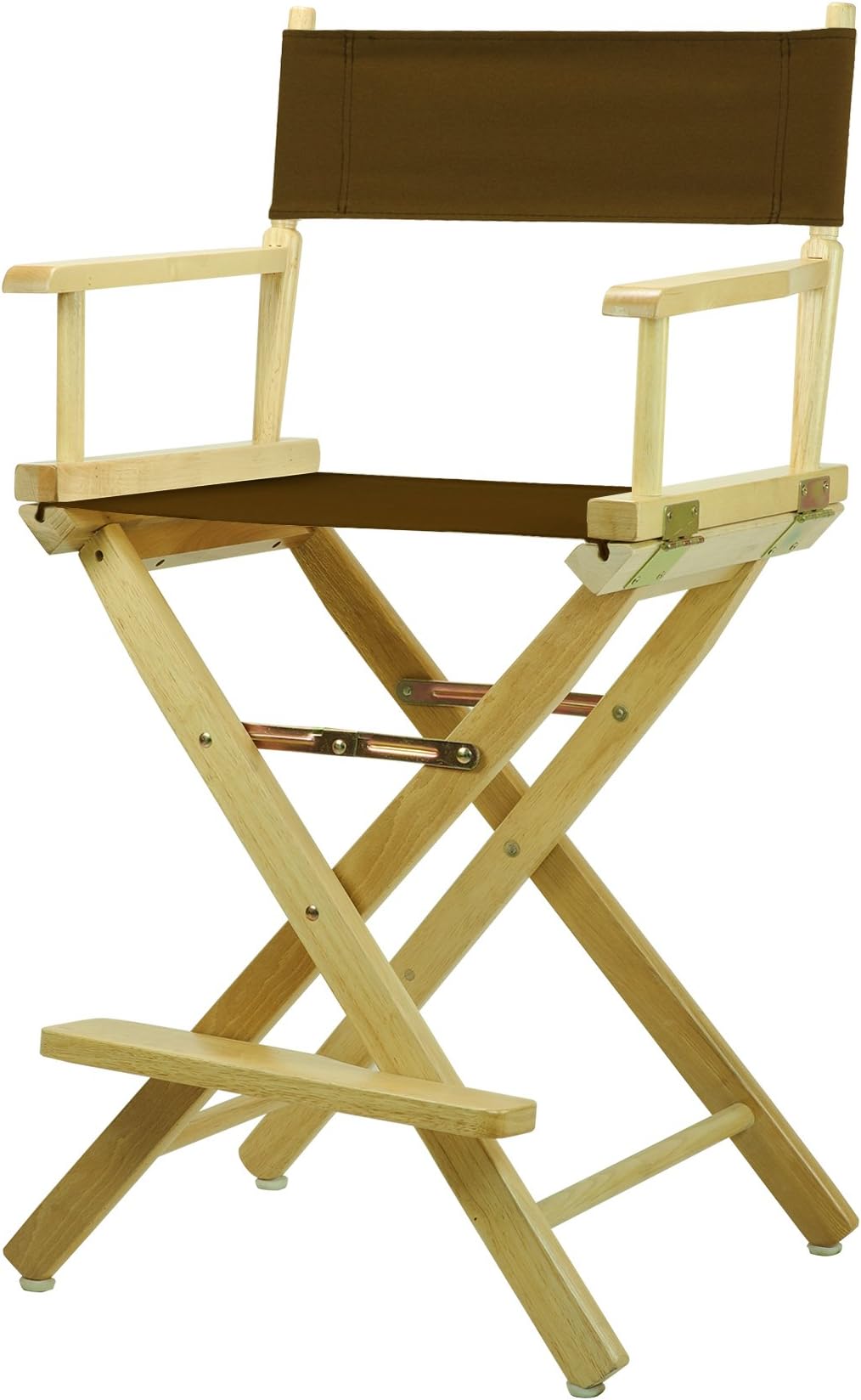 Casual Home Director Chair, Beech, Brown, 24"-Counter Height