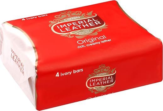 Imperial Leather Bar Soap Original Classic Cleansing Bar, Gentle Skin Care, Bulk Buy, Pack of 8 x 4 bars (total 32 bars)