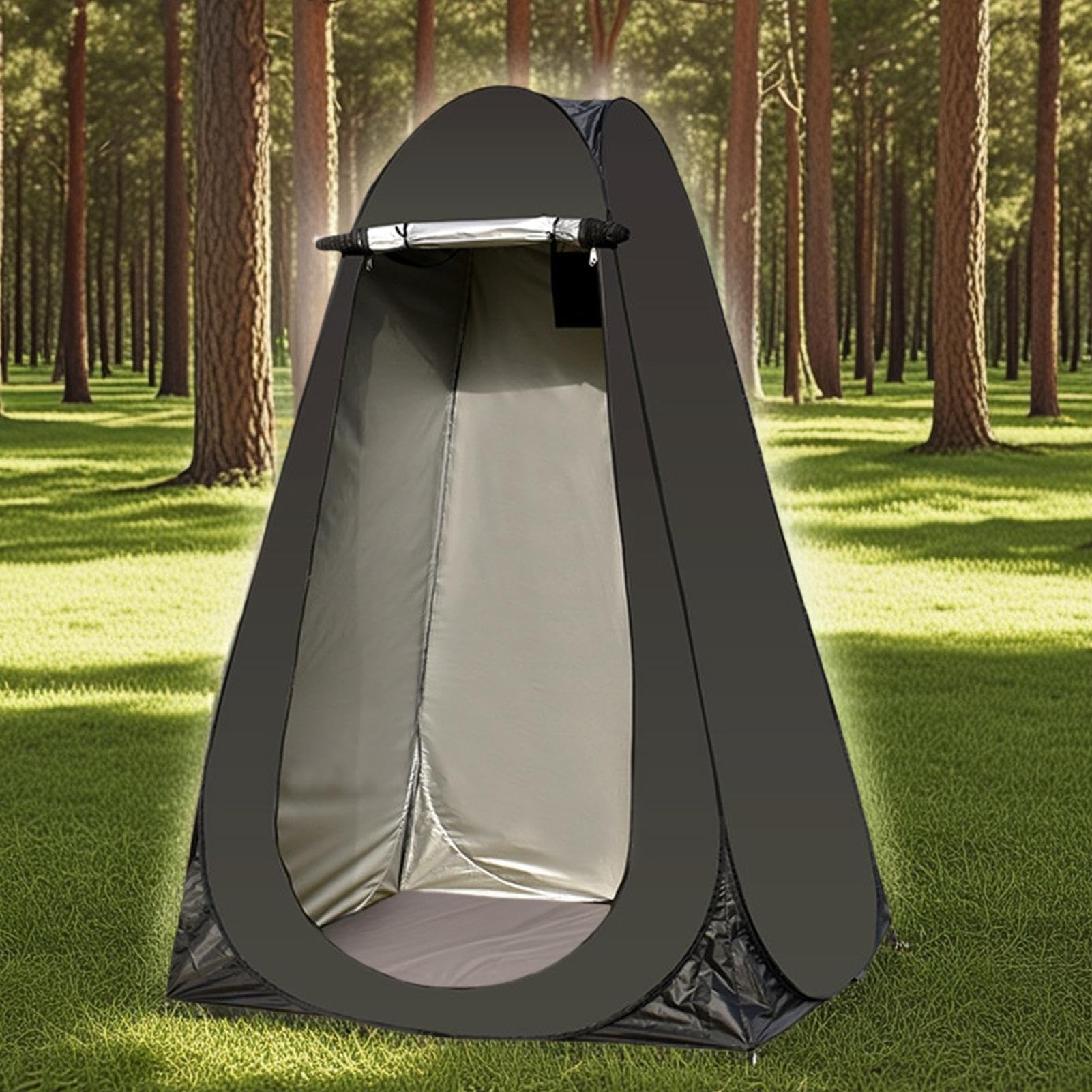 Cambiador portátil, Pop-Up con bloqueo de luz instantáneo – Cámara para cambiar de diseño cerrado con bolsa de transporte para playa deportes vacaciones