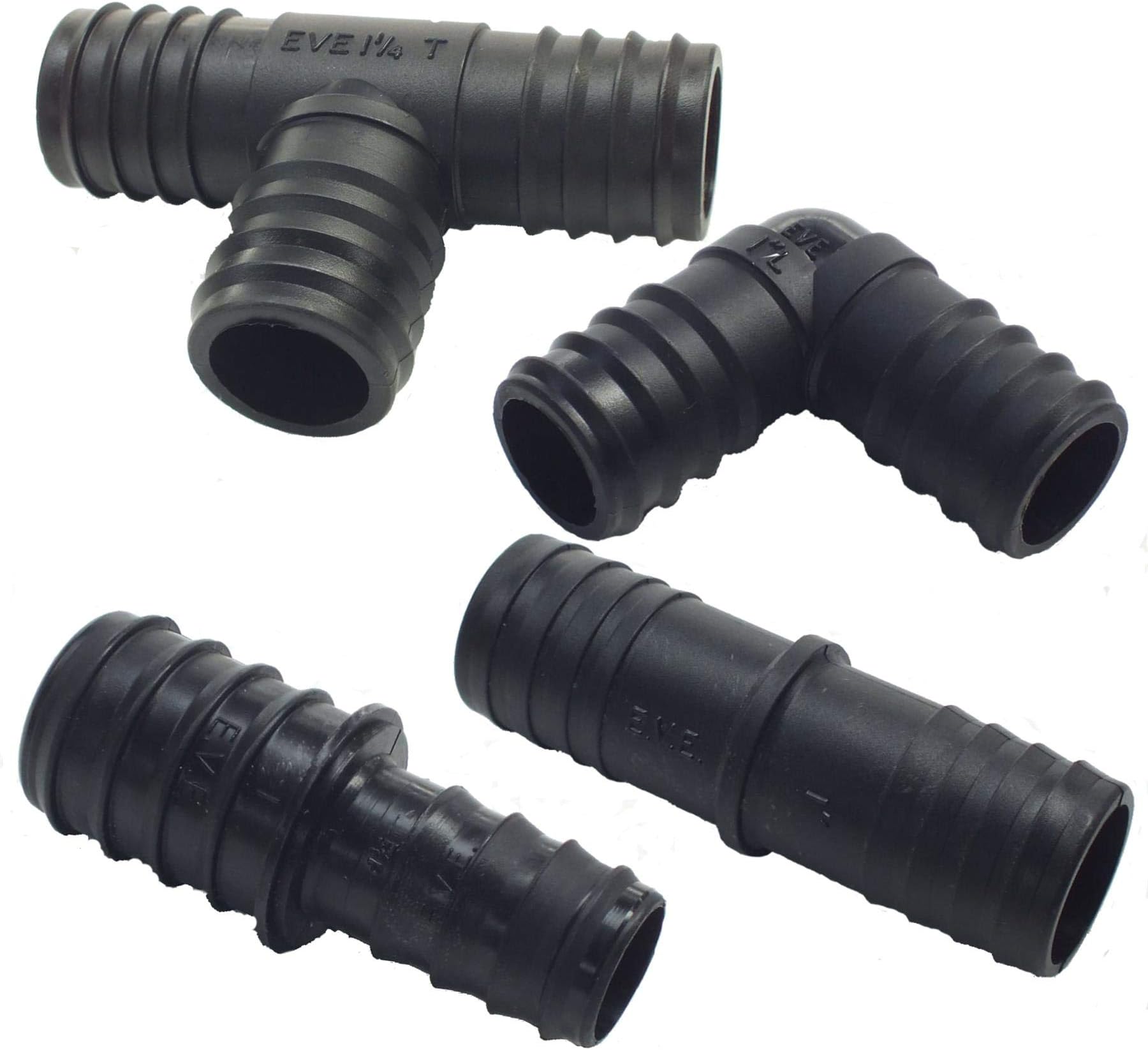 Pond Pipe Corrugated Pipe Tee 1 1/2" 38mm Barbed