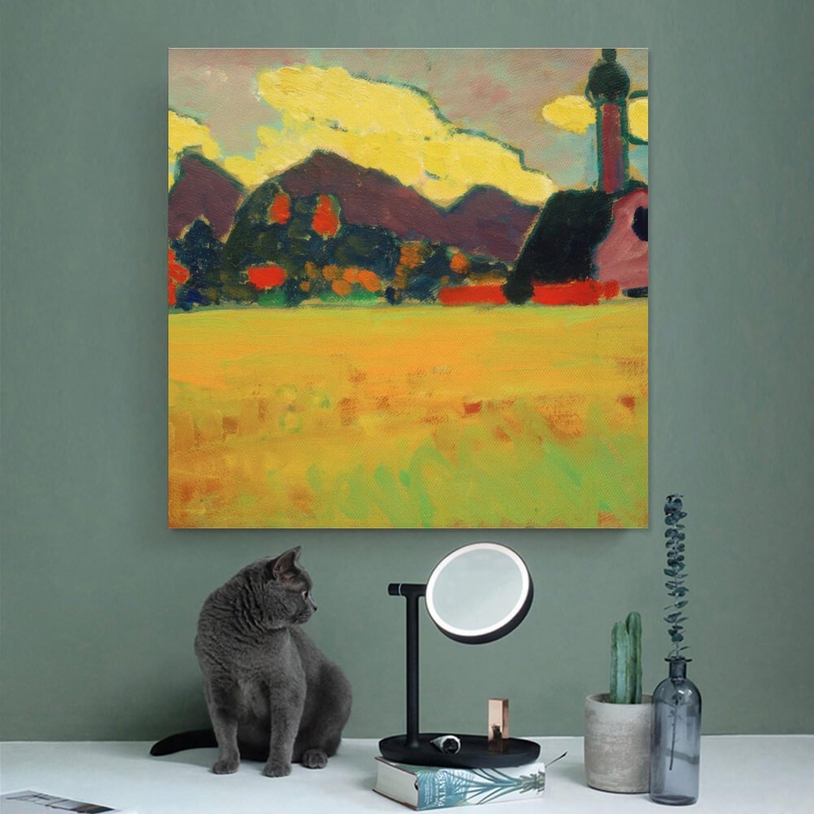 Amazon.com: Alexej Von Jawlensky - Landscape near Murnau Artworks