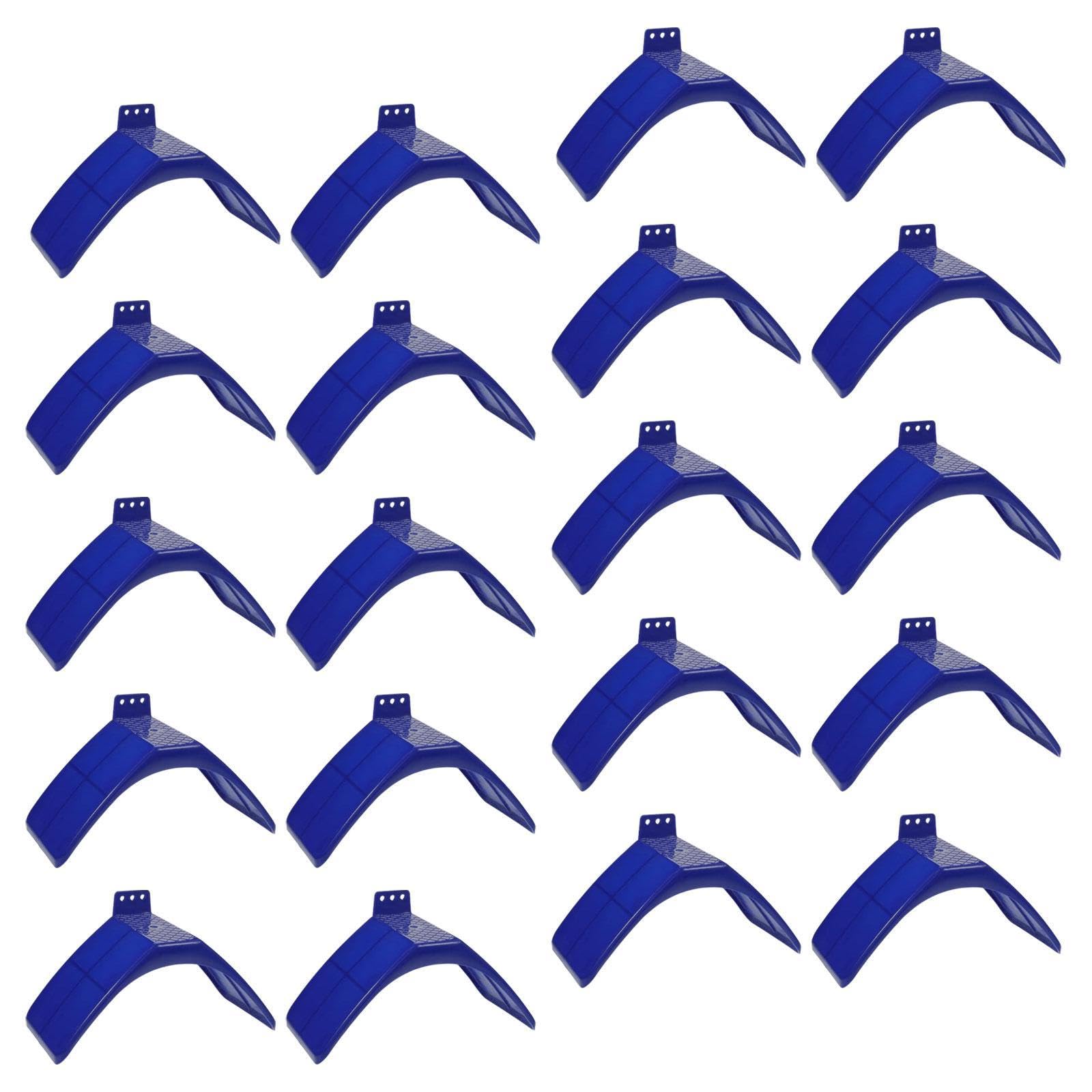 20 Stück Taubenrastständer Pigeon Rack Halter Stand Vogelzubehör PP Material Anti Rutsch für Einfache Anbringung für Vogelhaus Papageienheim