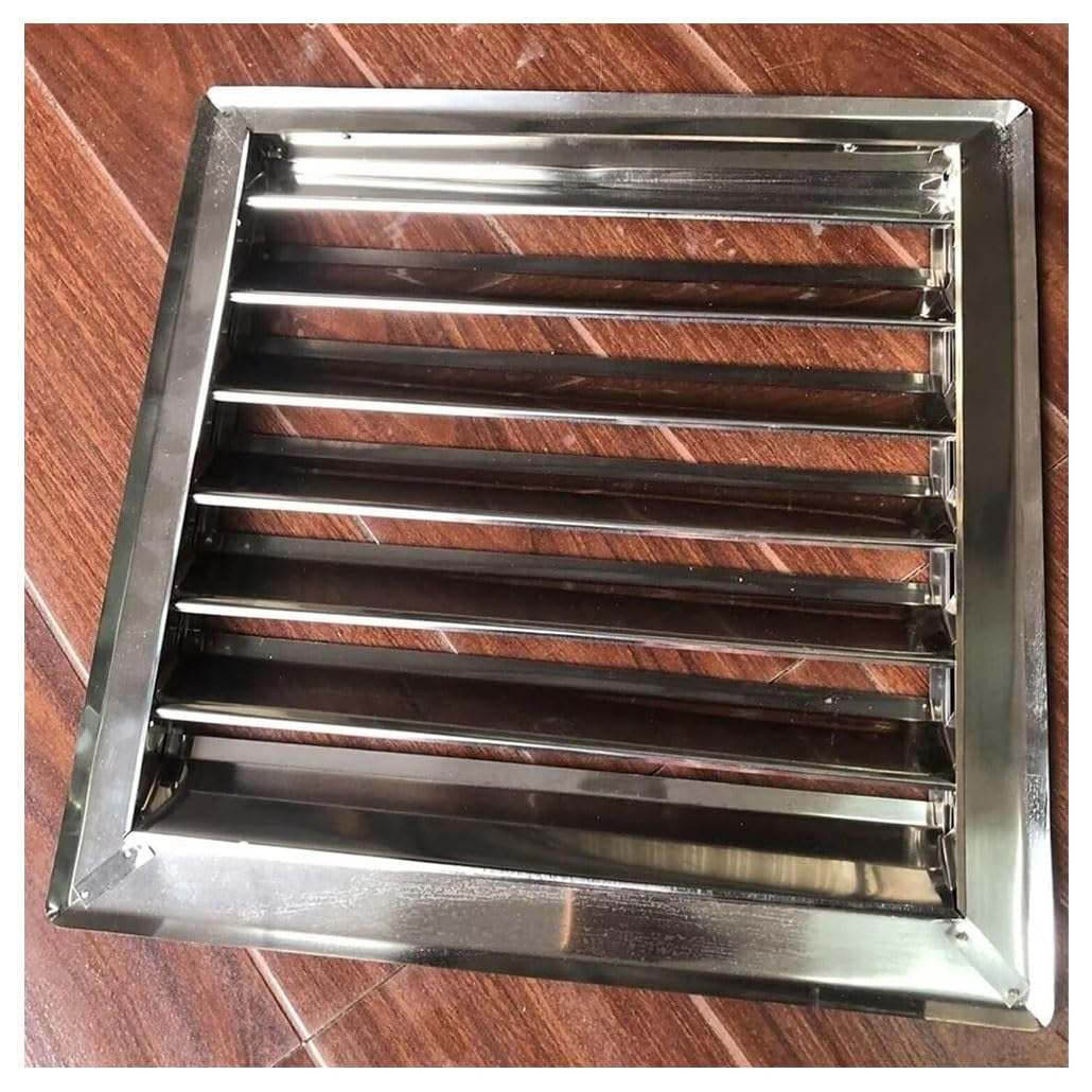 Griglia Di Sfiato In Acciaio Inox Per Case E Aziende 60 X 60cm Facile Da Installare Copertura Per Condotto Di Ventilazione Esterna E Resistente Traspirante(40x40cm/16x16in)