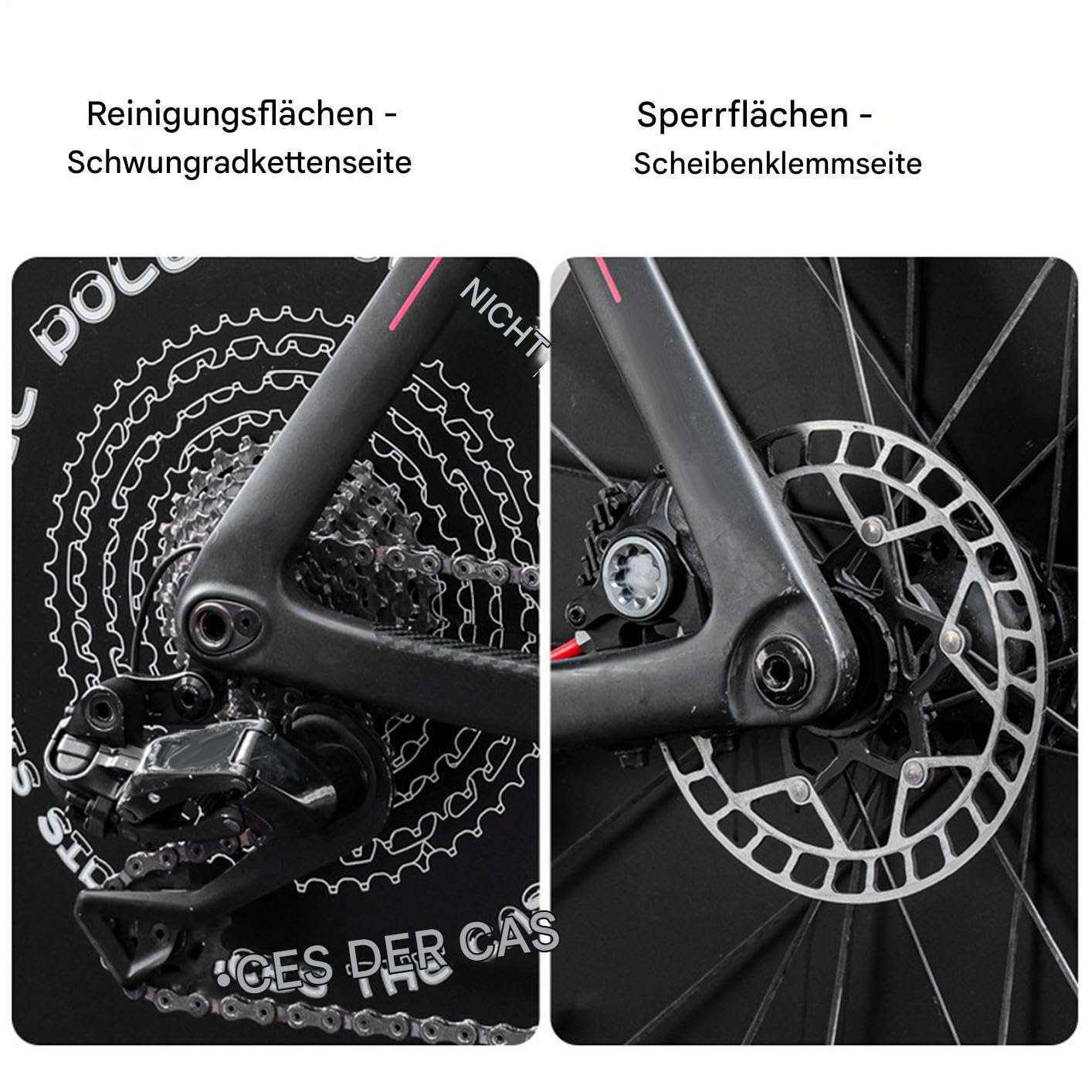 Scheibenbremsenreinigungsschutz - Abdeckung des Zyklusbremsschutzes, Leichter Rahmenschild | Einfacher Installieren Sie Schilde mit Spritzschutz für Motorradfahrten und Bremswartung, Motorcross und Sc