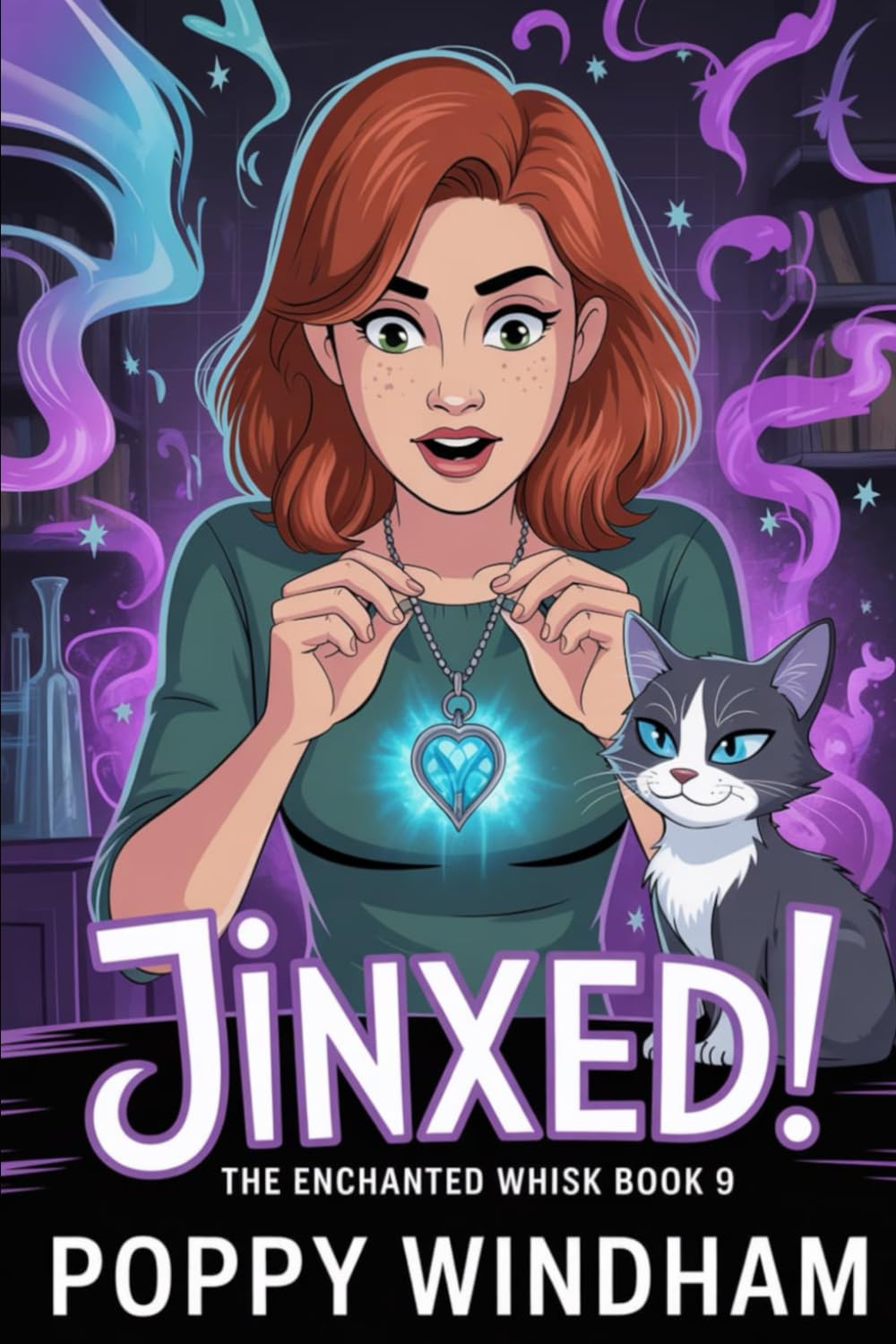 Jinxed!: A Paranormal Cozy Mystery (The Enchanted Whisk)