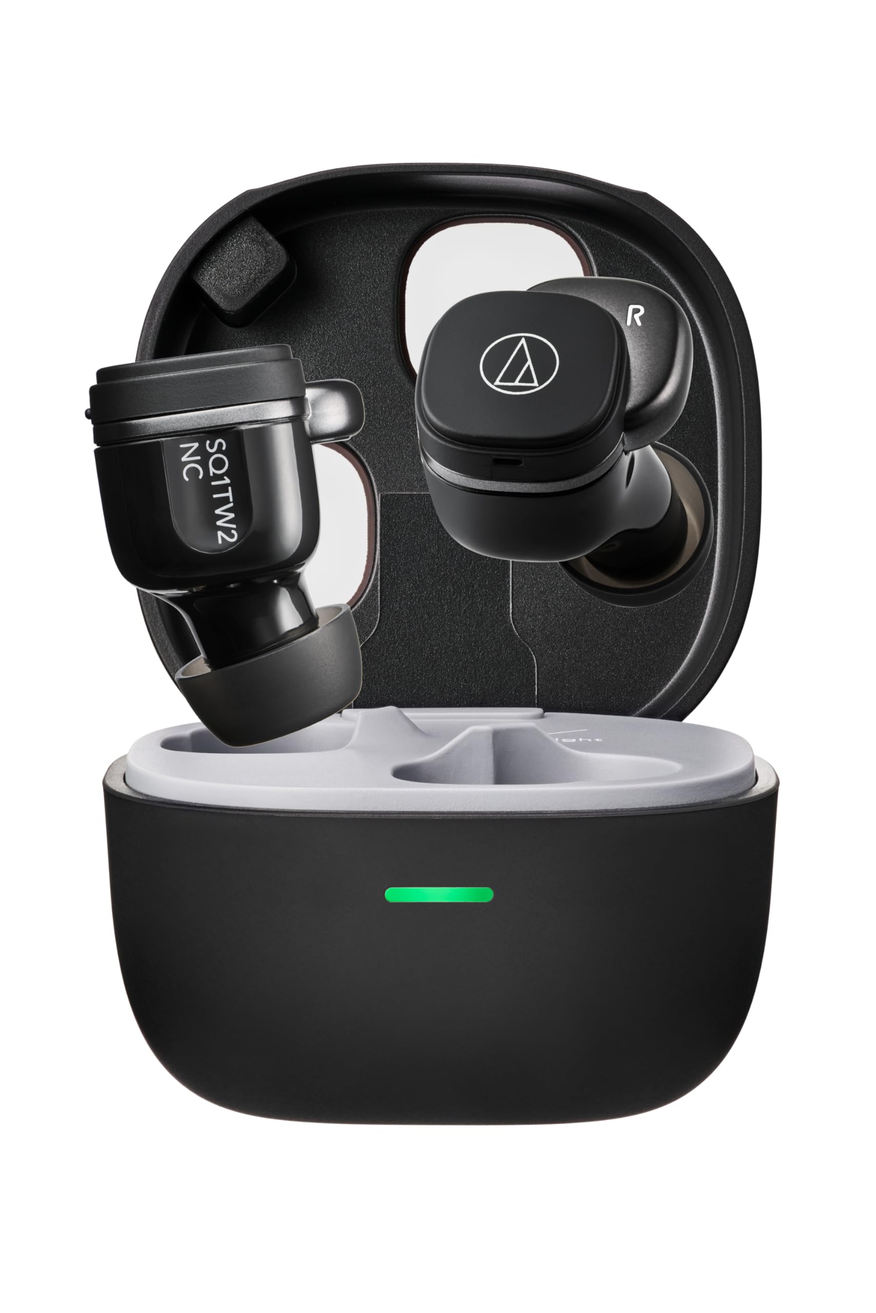Amazon.co.jp: オーディオテクニカ ATH-SQ1TW2NC BK : 家電＆カメラ