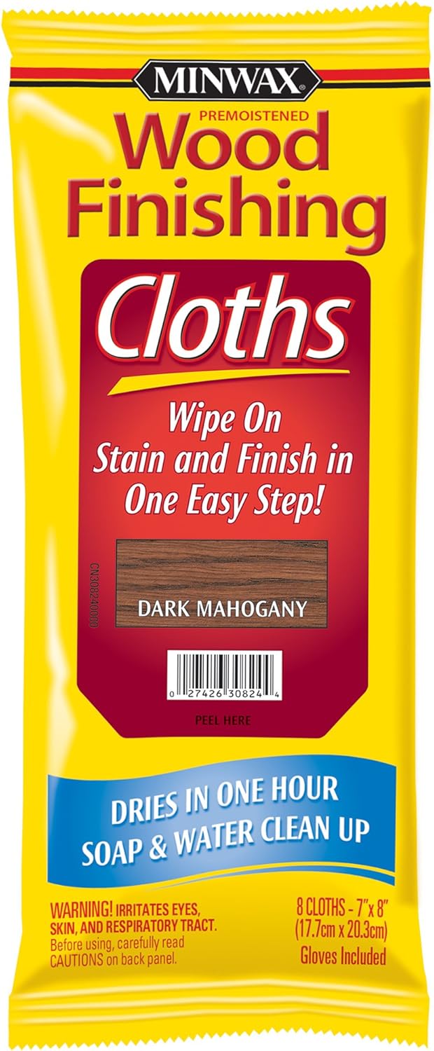 Minwax 308240000 Wood Finishing Cloths