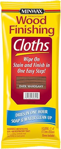 Minwax 308240000 - Toallas para acabado de madera