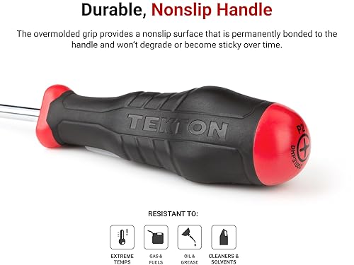 Miniatura 4 de TEKTON Destornillador ranurado de 14 pulgadas x 8 pulgadas  26625