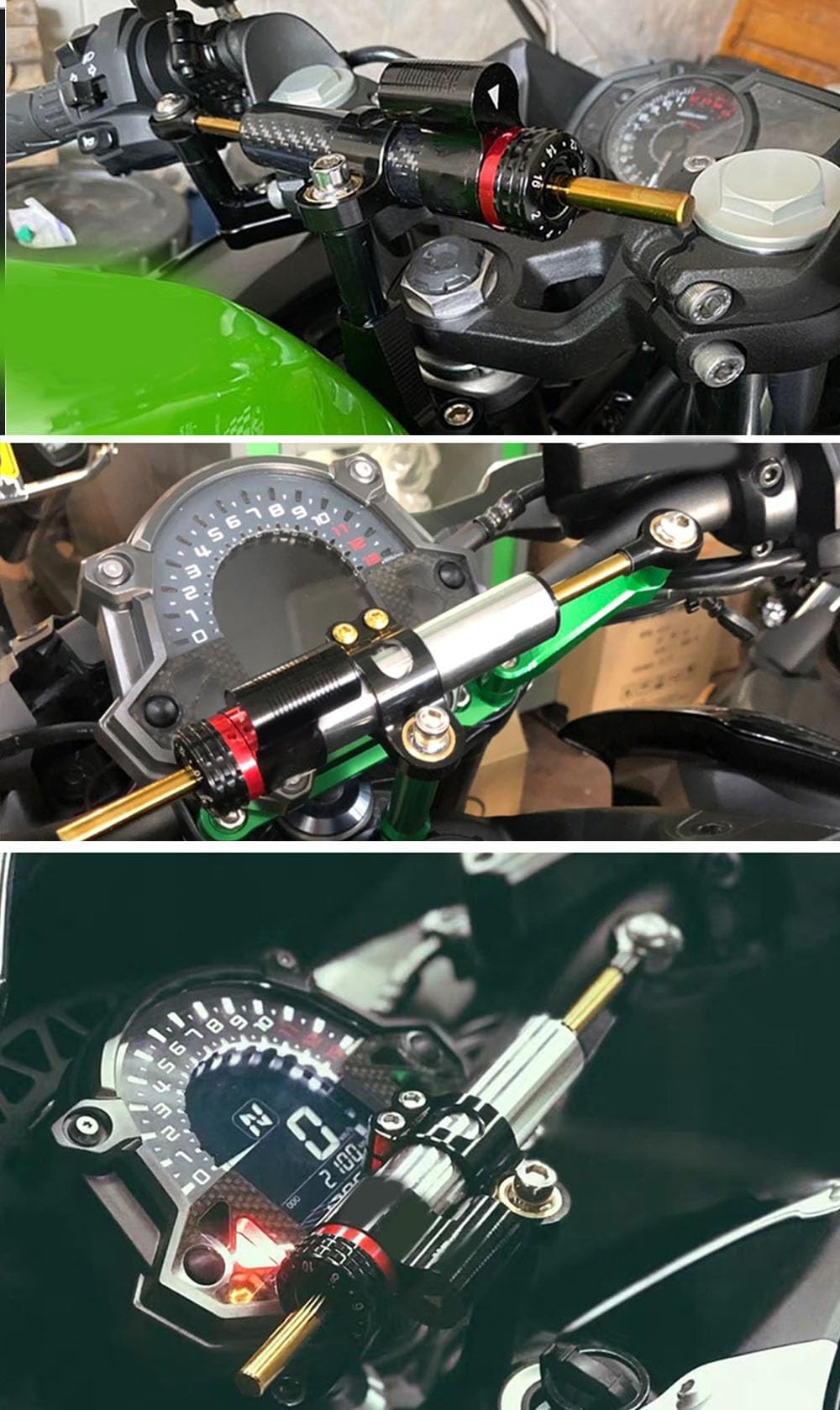 Per DUCATI Panigale 1199 1199S PANIGALE V4 V4s S2r1000 S4 S4R S4RS Moto Ammortizzatore Di Sterzo Stabilizzatore Lineare Invertito Staffa