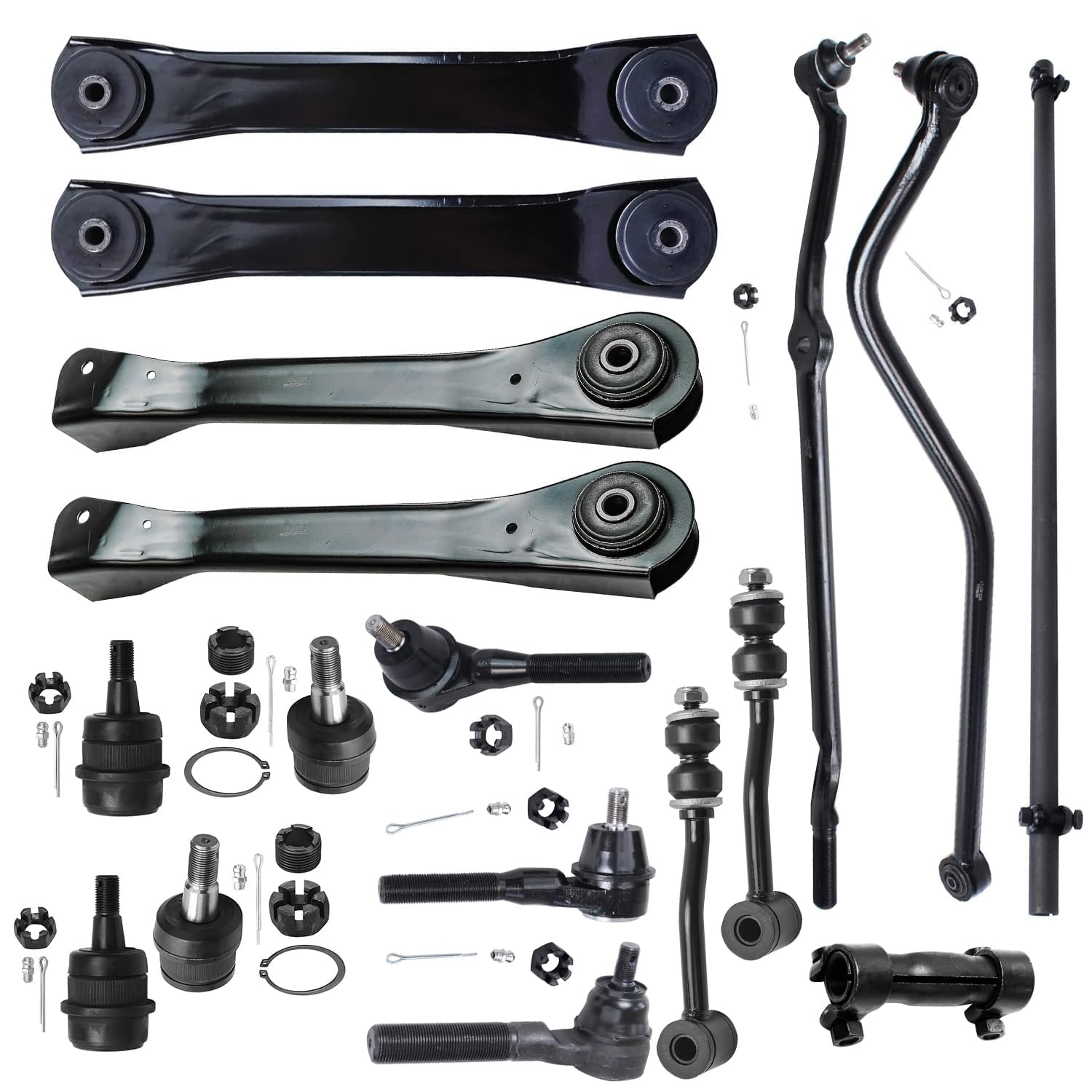 Detroit Axle 17pc Suspension Kit for Jeep Cherokee