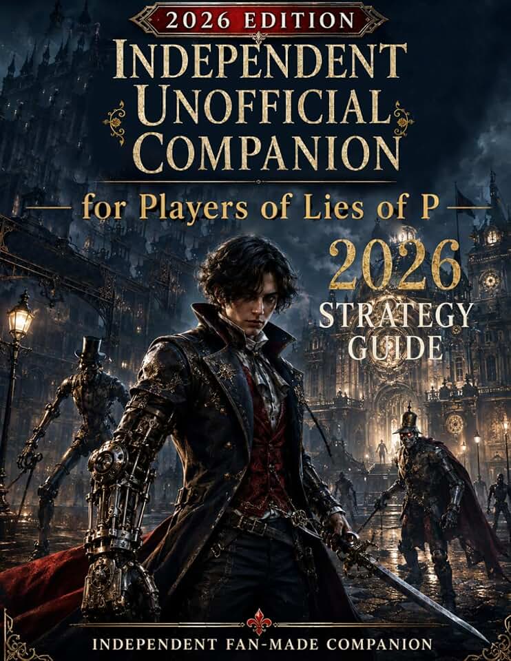 Independent Unofficial Companion for Players of Lies of P – 2026 Strategy Guide Boss Tactics, Route Help, Upgrade Planning, Weapon Assembly, Combat Tips & Ending Choices