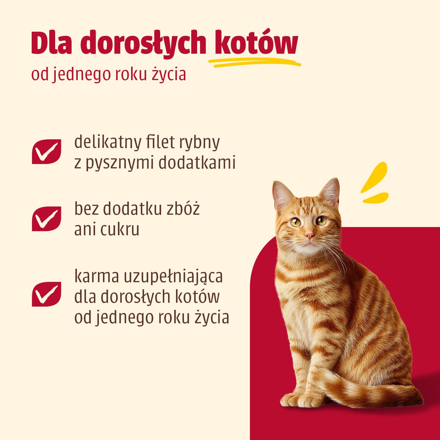 Carny Ocean mokra karma dla kotów, różnorodność morska, nr 2 (12 x 80 g), mokra karma dla dorosłych kotów, z delikatnym filetem rybnym, bez zbóż i cukru