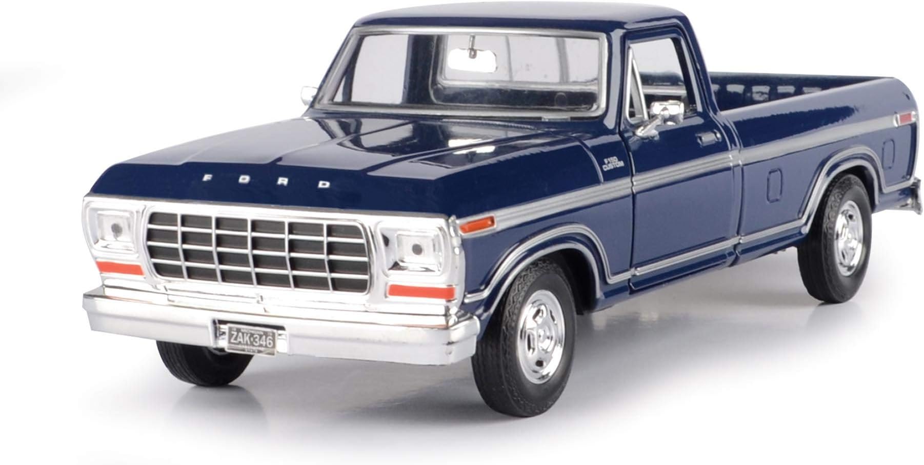 1979 Ford F-150 Pickup Truck Blue 1/24 Diecast Model Car by Motormax