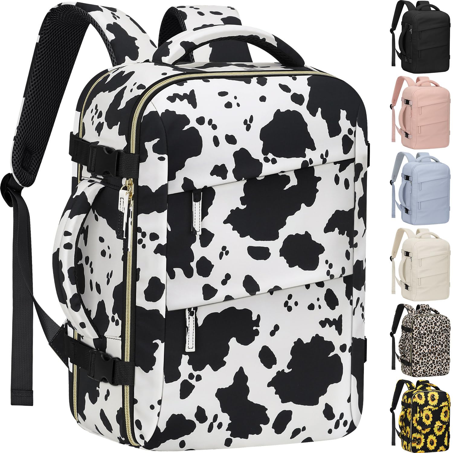 Tenot Large Travel Backpack for Women Personal Item for Airlines17 Inch Laptop Backpack College Business Work Weekender Hiking Womens Travel Backpack