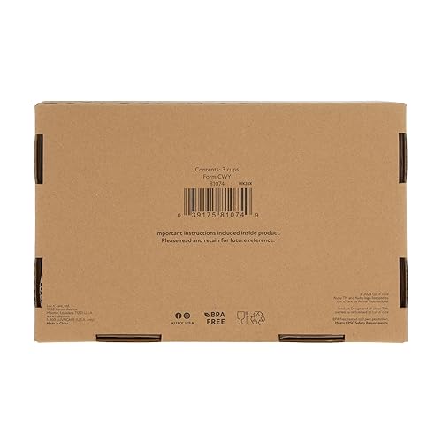 Miniatura 8 de Nuby Vaso antiderrames con boquilla dura de fácil agarre, paquete de 3 unidades, 10 onzas, para bebés de 6 meses en adelante, verderojoazul