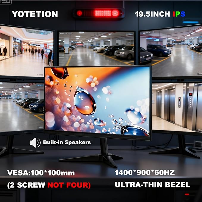 Monitor 19.5 Pulgadas HD IPS 60Hz con Protección Visual miniatura 2