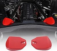 Vista 11 de Cubiertas de Torre de Puntal Trasero Compatibles con Chevrolet Corvette C8 2020-2023, Cubierta de Panel de Protección contra Impactos de Plástico