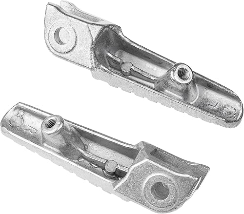 Miniatura 3 de Reposapiés delantero Pedal de clavijas para Honda CBR600RR 2003-2023, CBR1000RR 2004-2023, CB1000R 2008-2023 (delantero-blanco)