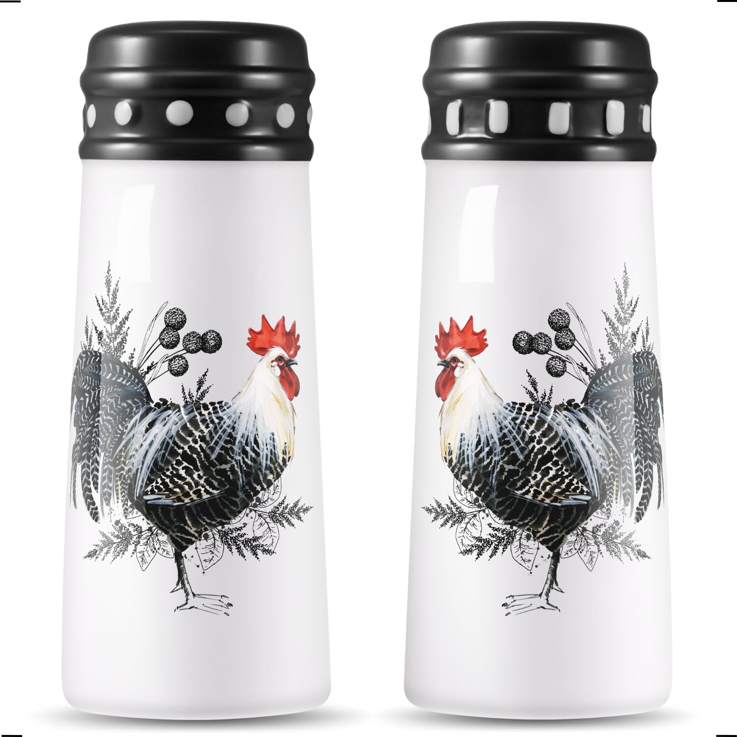 Grehge and Pepper Shakers - Cardinal Christmas Decorations, Farmhouse Cute Salt Pepper Shaker Set Red Bird Decor, Cardinal Christmas Ornaments - Holiday Xmas Stocking Stuffers Cardinal Gifts