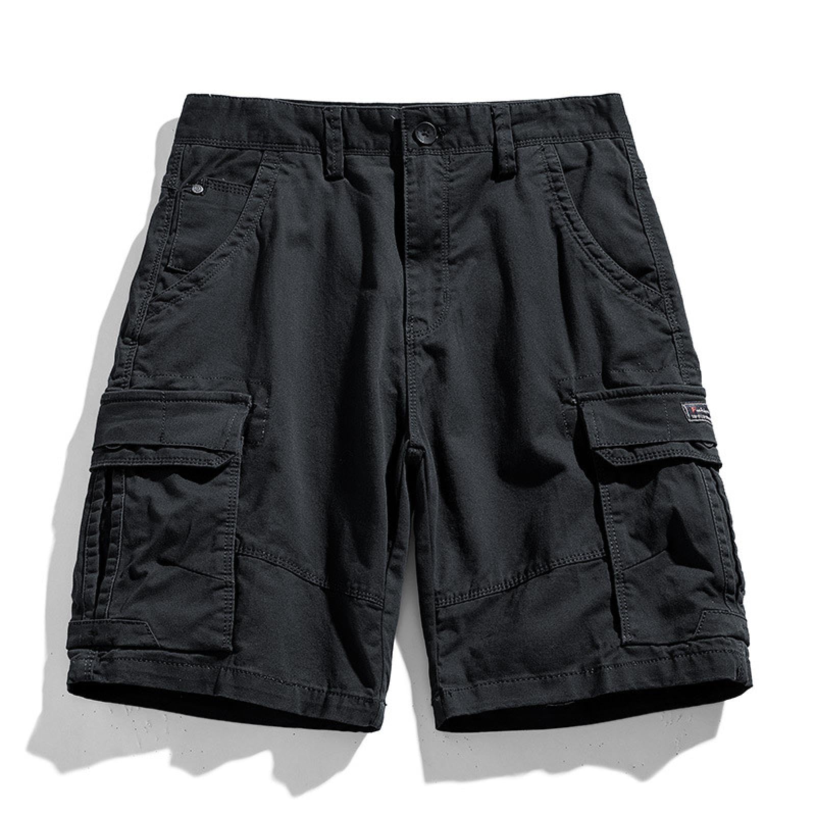 Vêtements de travail pour hommes GRFIT short jogging amples noir - 8