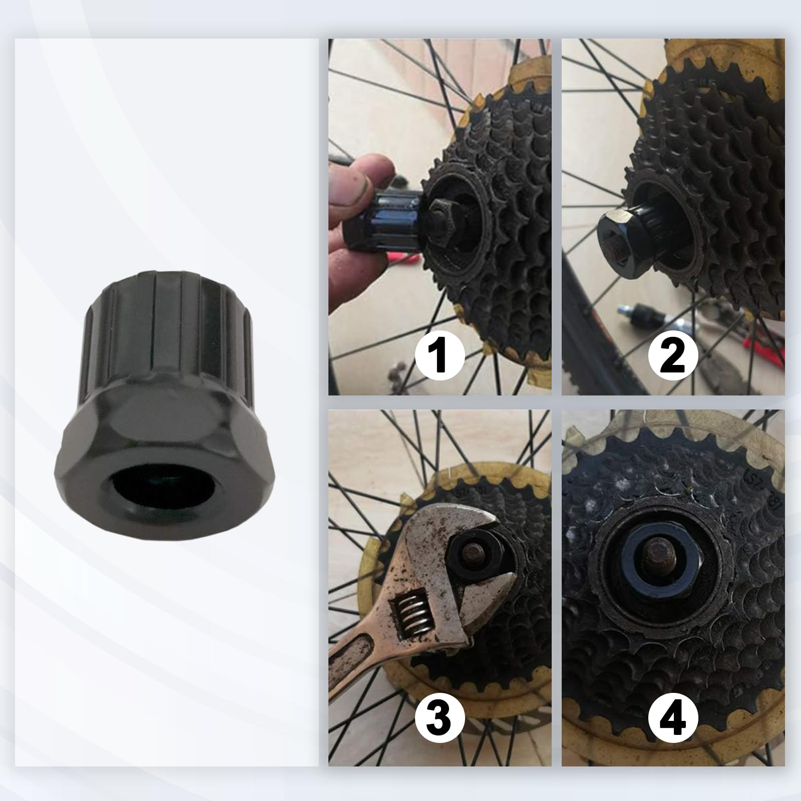 2 x 8 mm zeskantige zwengelarm-bevestigingsschroeven met doppen, doploze trapasschroeven voor mountainbikes en racefietsen, compatibel met FSA, Suntour, Prowheel en meer