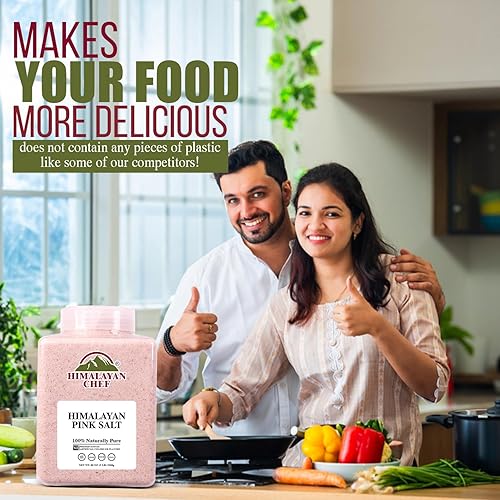 Miniatura 7 de Himalayan Chef Sal rosa del Himalaya: 5 libras. Grano fino