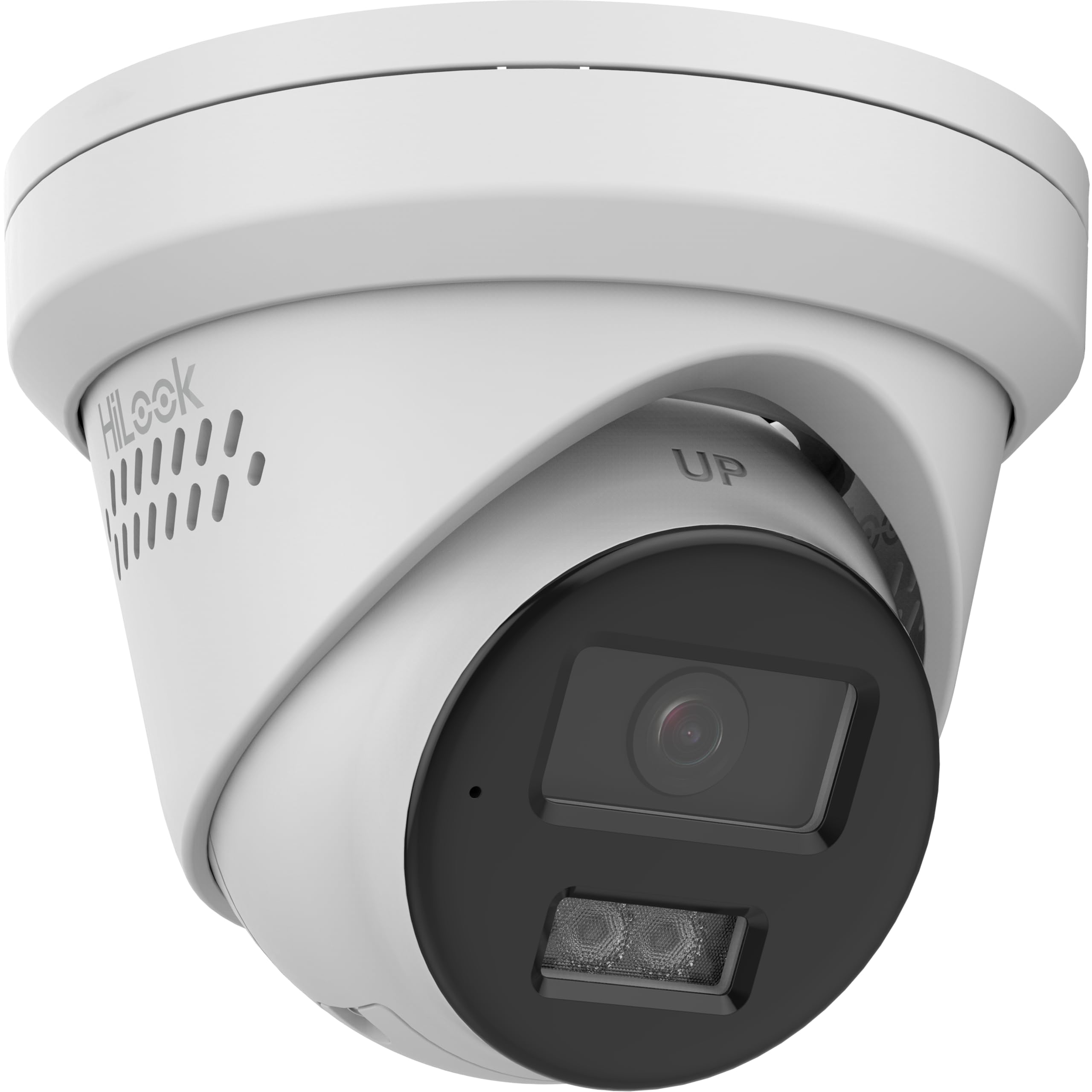 HiLook PoE IP Überwachungskamera aussen 4K 8MP SD IP67 ohne WLAN Nachtsicht | microSD bis 256GB, Personen-/Fahrzeugerkennung, App-Zugriff und integriertes Mikrofon im Außenbereich