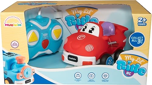 Miniatura 4 de MUKIKIM My Little Ride - Carmen The Car. El primer auto a control remoto de tu hijo. Seguro y duradero para niños de 2 años en adelanteniños