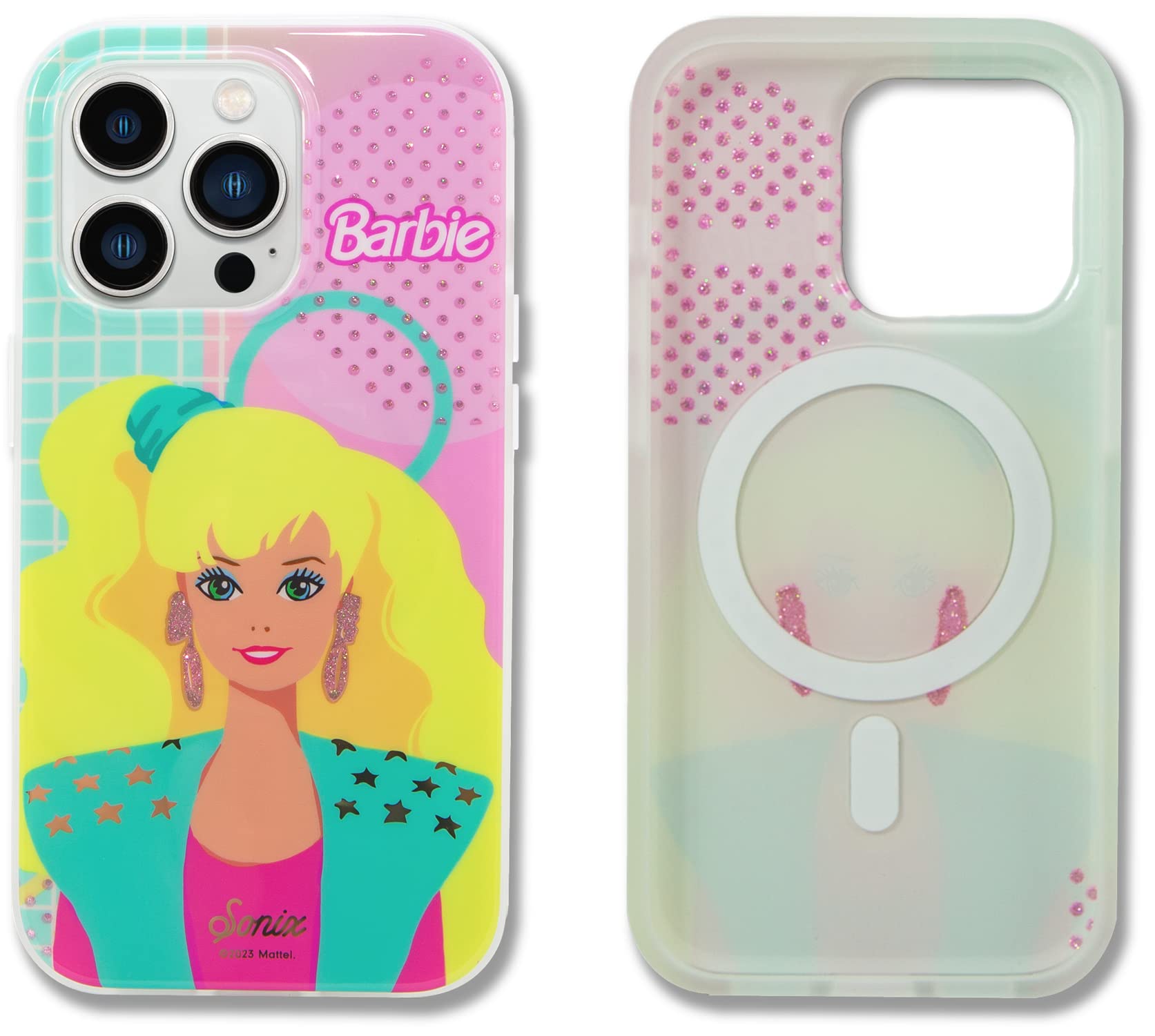 Sonix x Barbie Case for iPhone 14 Pro | Compatible with MagSafe | 10ft Drop Tested | Totally Barbie