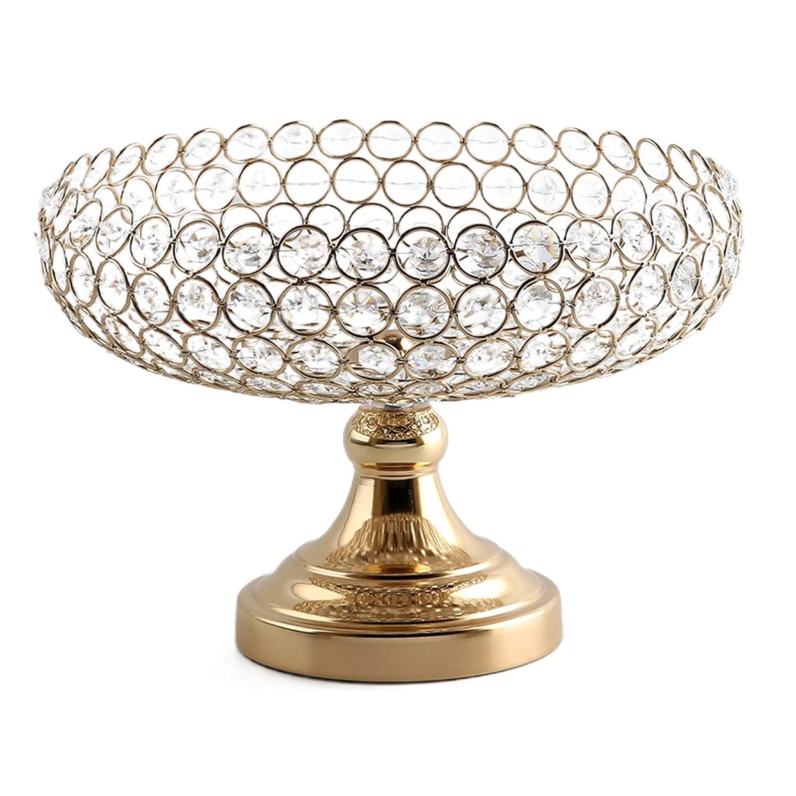 Sbjklyrn One Color Candleholder, 25Cm Candle Holder Wedding Party Photo Props Household Fruit Storage Dish Candy Tray