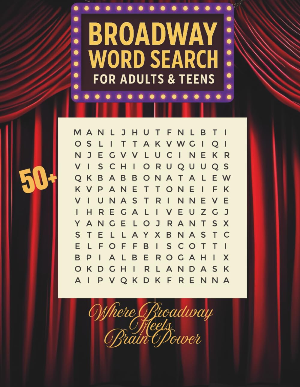 Broadway Word Search