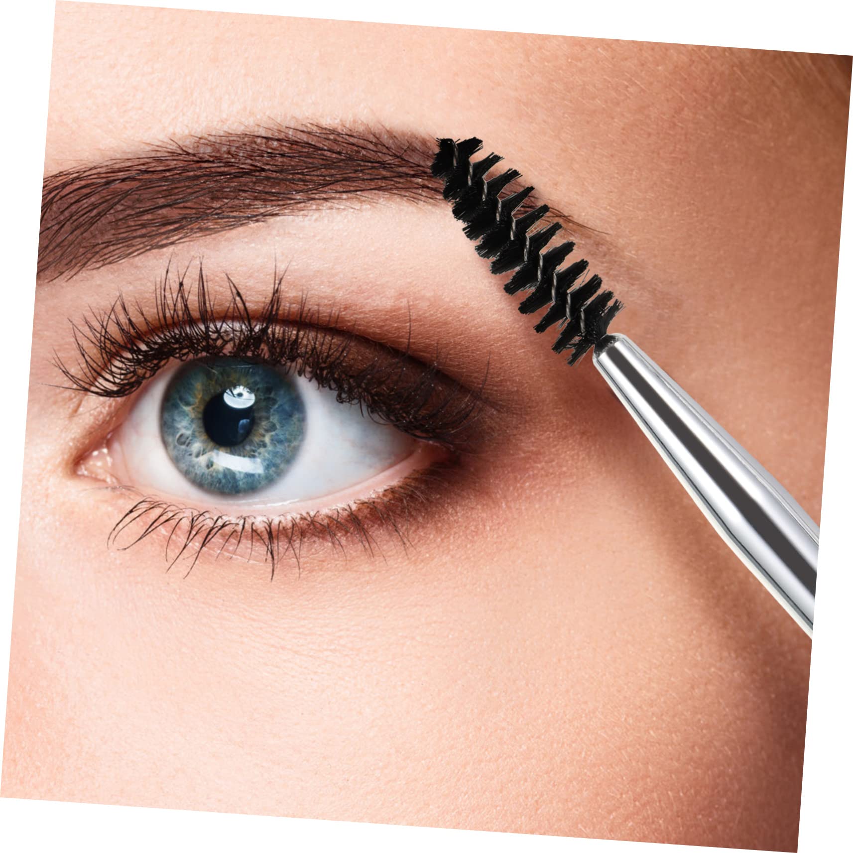 Healeved 30piezas Brochas De Maquillaje Doble Cara Para Ojos Aplicadores De Esponja Para Cejas y Pestañas Para Cosméticos Líquidos y Sólidos