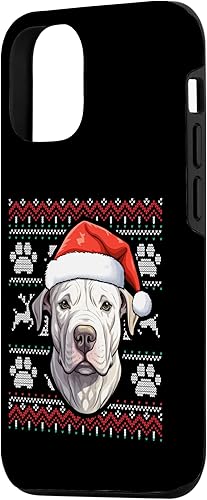 Miniatura 2 de iPhone 13 Pro Dogo Argentino Santa Hat Christmas Funny Dog Mom Dad Case
