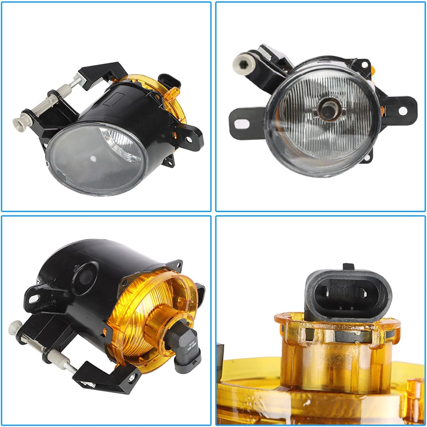 labwork Left Driver and Right Passenger Sides Pair Fog Lights Replacement for Chevy Malibu 2013-2015 Fog Lights Driving Lamps GM2593301 GM2592301