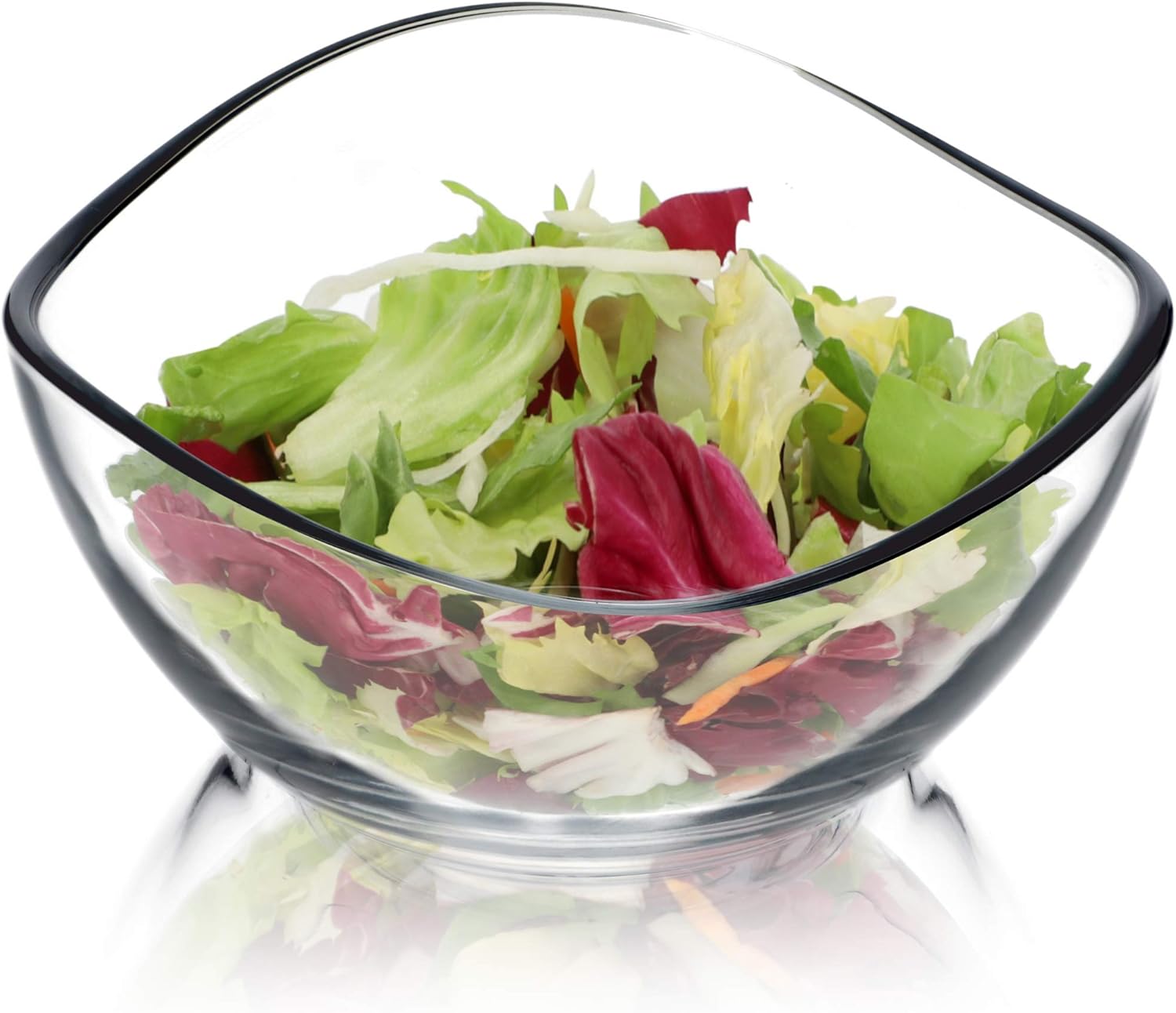 Ciotola In Plastica Da 1L Kadax - Impilabile, Per Insalata, Pasta, Lavastoviglie Safe, Colore Panna - Foto 4