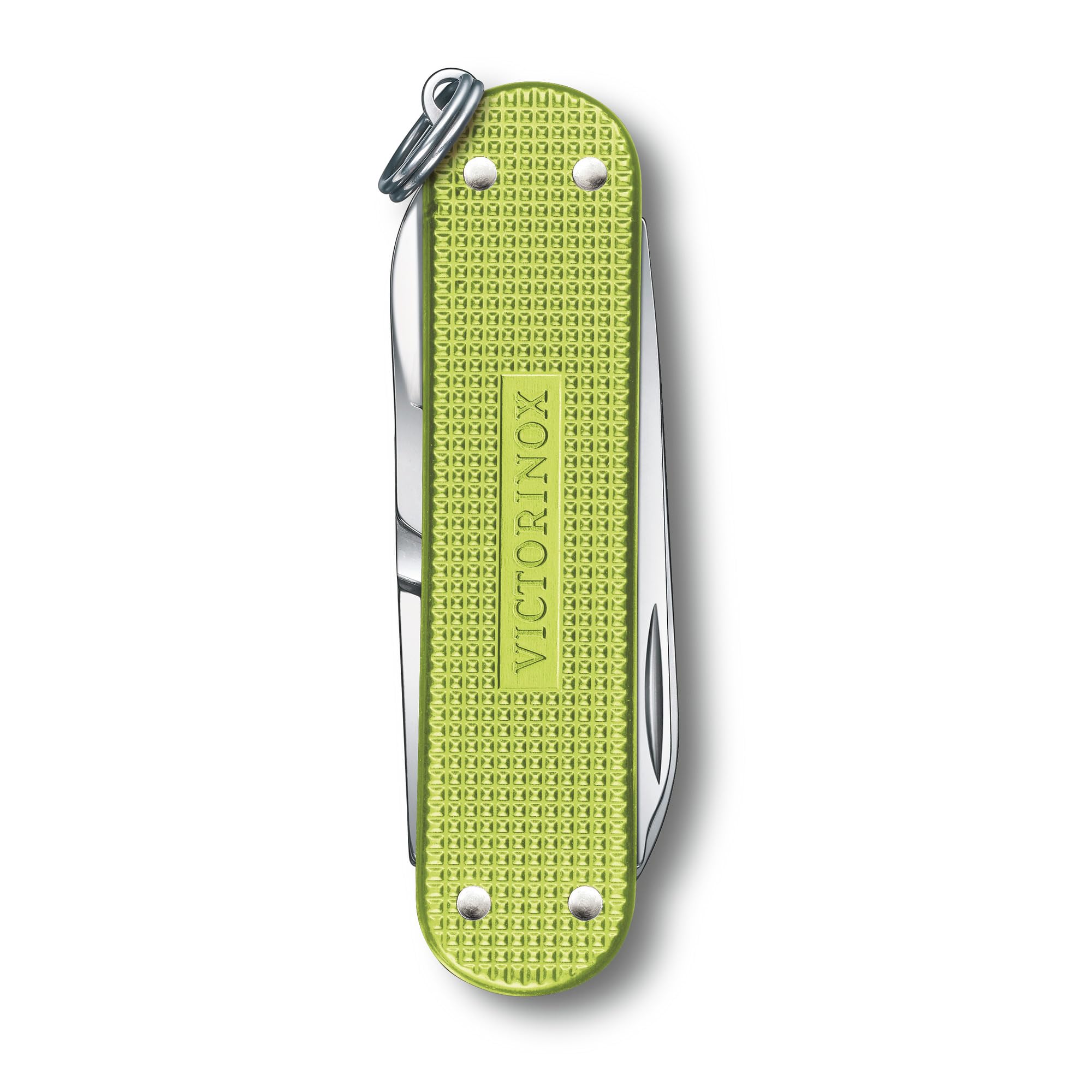Victorinox Classic SD Alox, Navaja Multiuso Suiza, Cuchillo bolsillo, Regalo, 5 Funciones, Hoja pequeña, Lima de uñas