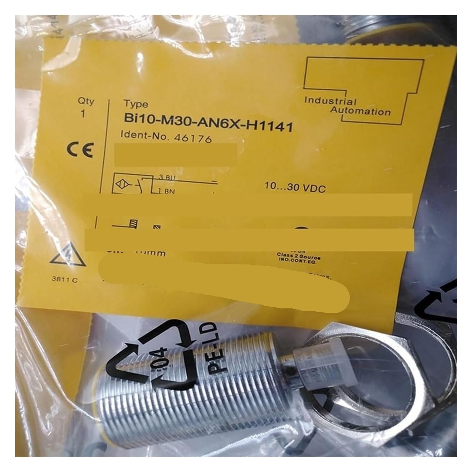 LEOTNNDQ 1PCS BI10-M30-AD4X-H1141 BI10-M30-AP6X-H1141 BI10-M30-AN6X-H1141 Proximity Switch Sensor(BI10-M30-AN6X-H1141)