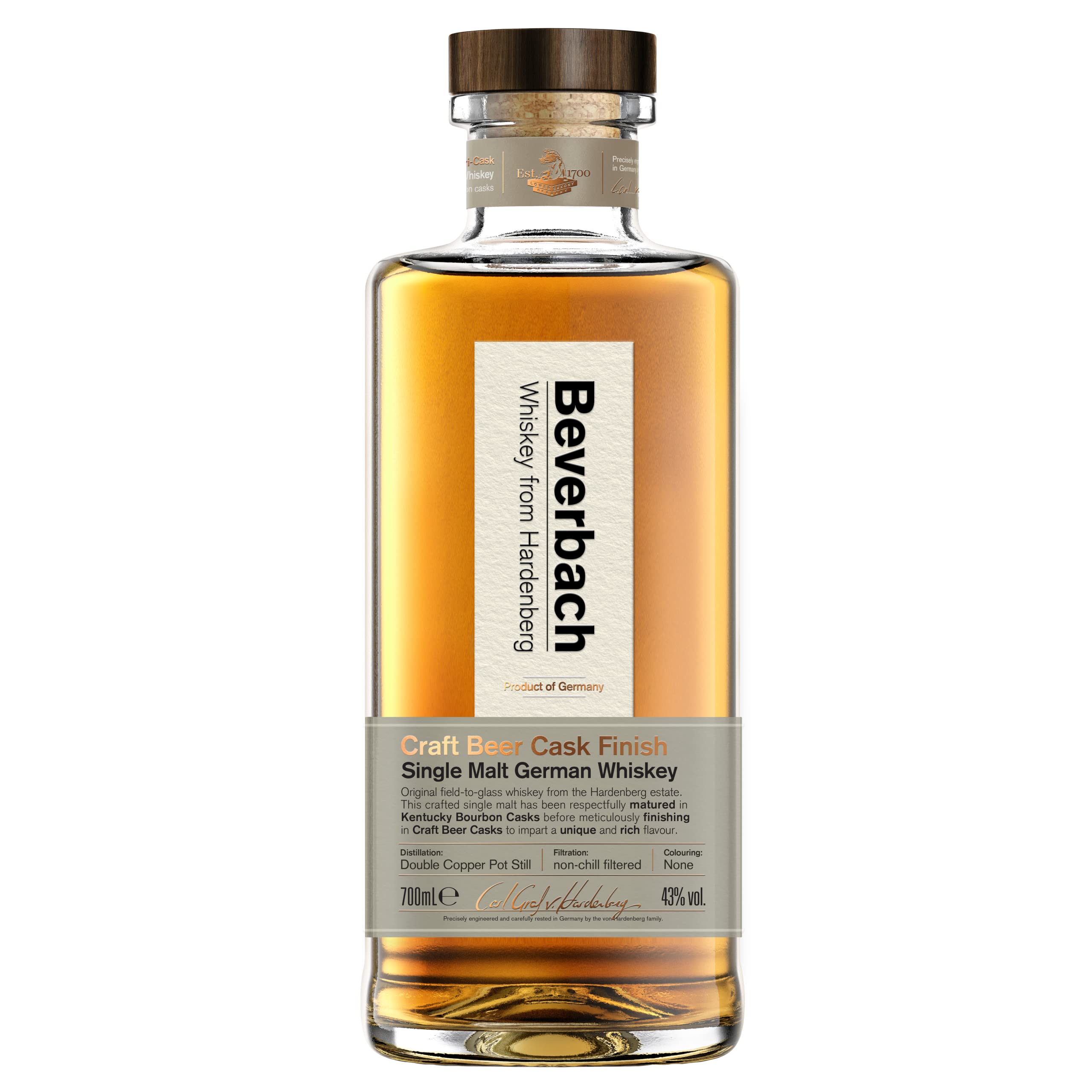 Beverbach | Single Malt | Craft Beer Cask Finish | 43% vol. | 0,7L