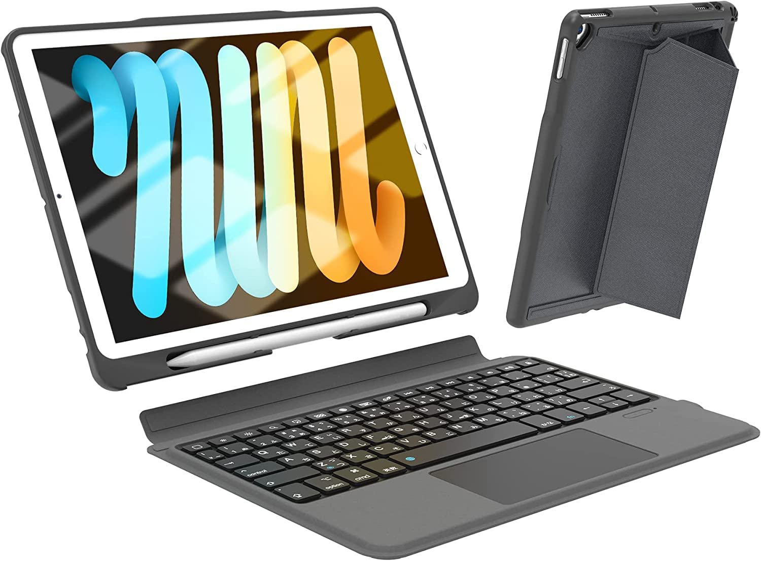 iPad Air2本体 Bluetoothキーボード付き Amazon.co.jp: ワイヤレスマウス付き iPad6 iPad5 iPad Air2 Pro