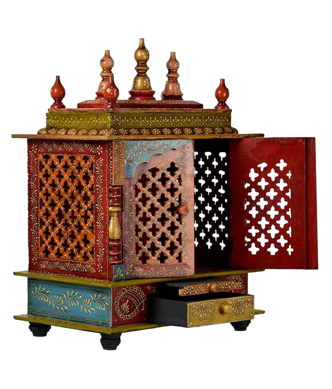 Mandir / Pooja Ghar en bois résout le manque d'espace de prière
