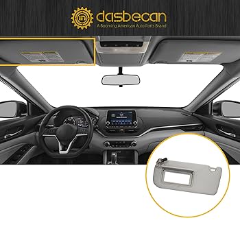 SUN 様確認用 Amazon.com: Dasbecan Left Driver Side Sun Visor Compatible
