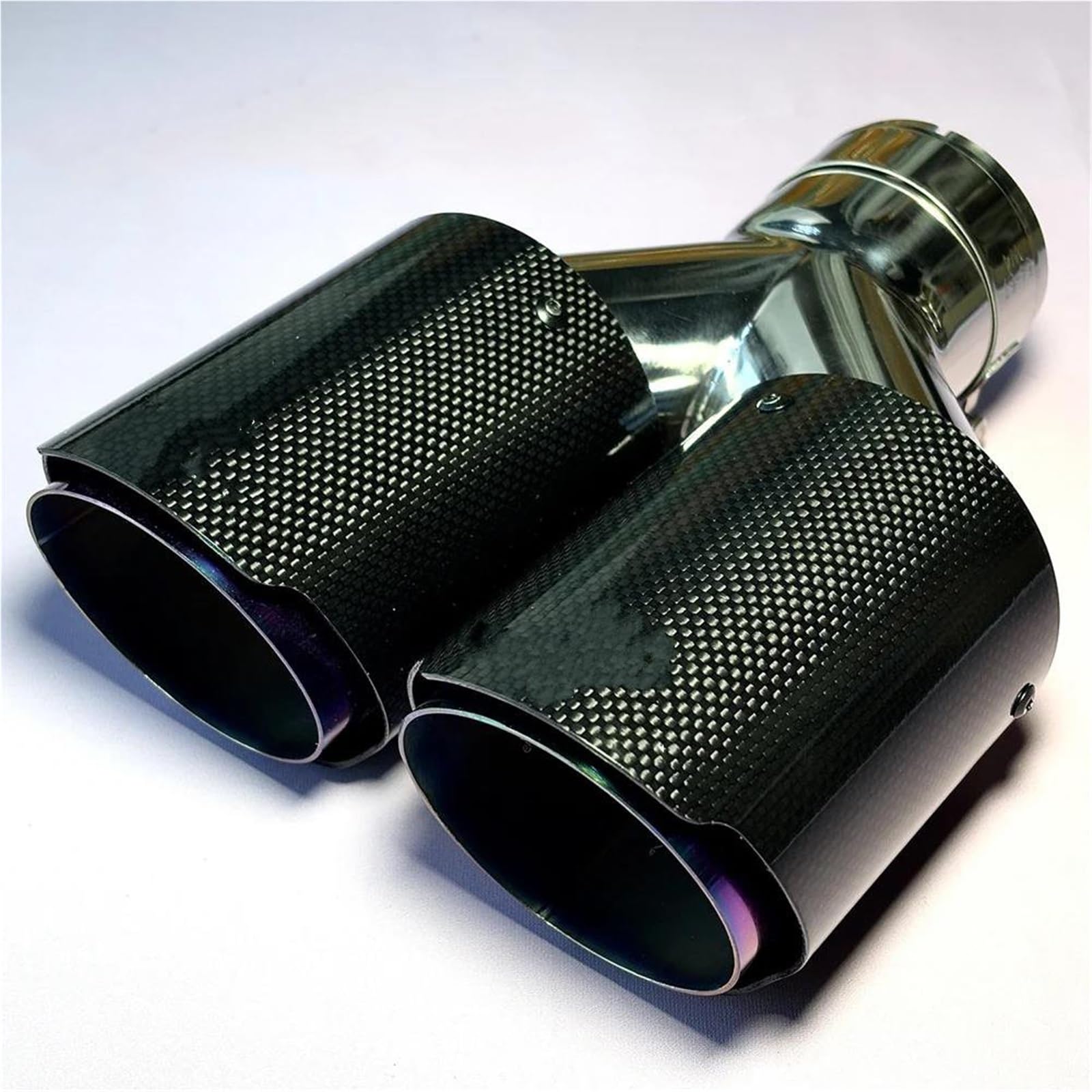 Cola de escape para coche de 76mm que soluciona el óxido del terminal 7