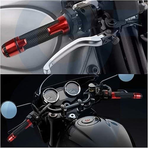 Miniatura 6 de SARUEL Para Yamaha FZ-07 2014 2015 2016 2017 2018 Fz07 Accesorios de motocicleta Manija de freno CNC ajustable palanca de embrague de freno Barra de