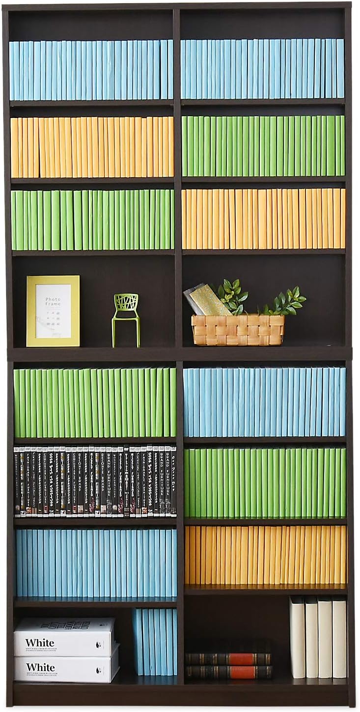 ハンドメイド絵本棚と絵本32冊（保護者向けのネフのおもちゃ1冊含む