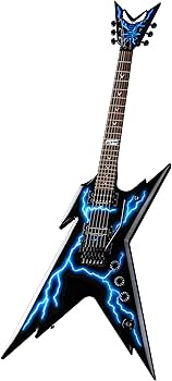 Amazon.com: Dean Dimebag Razorback Lightning Electric Guitar