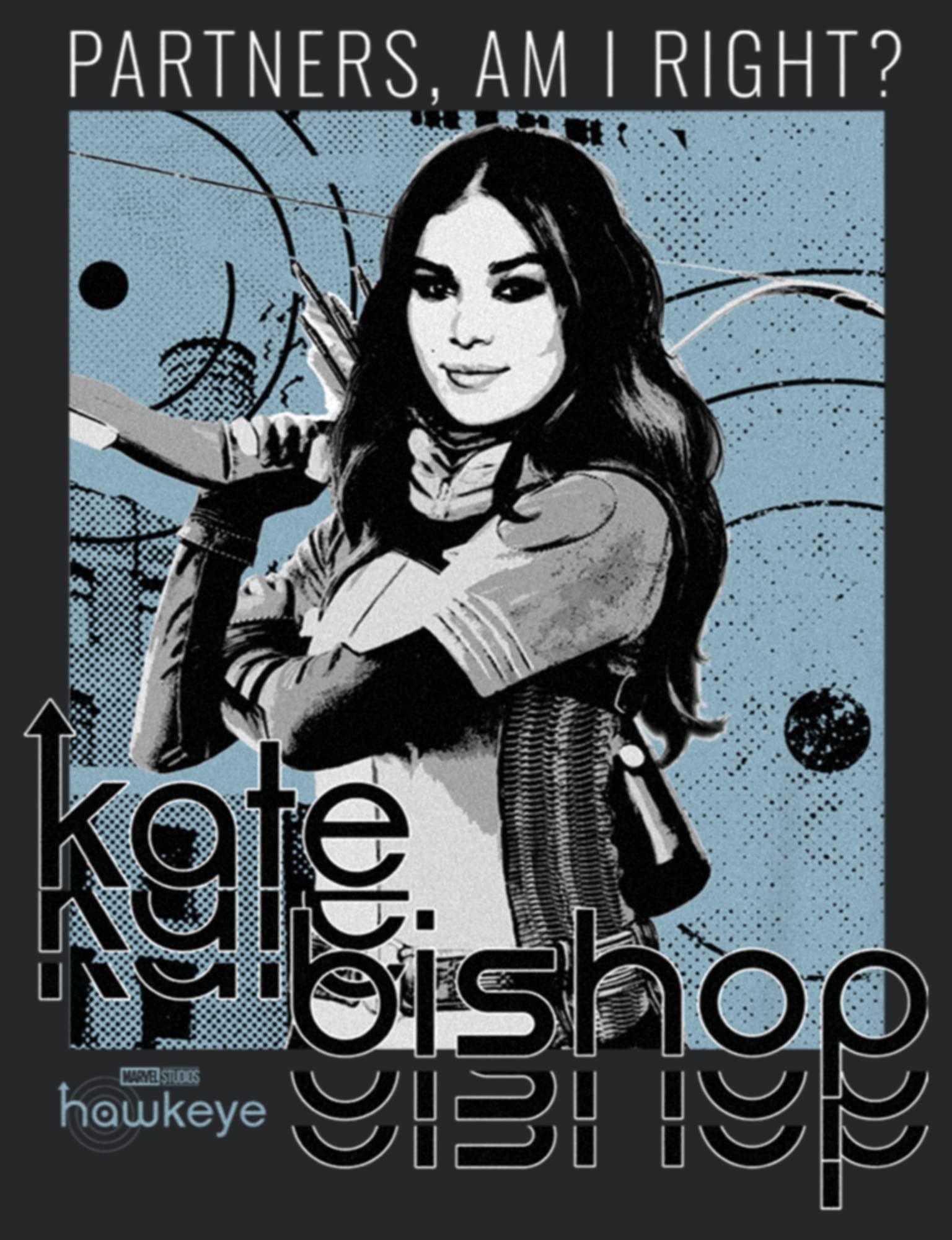 Marvel Kate Bishop Hero Shot T-Shirt Donna (Pacco da 1)