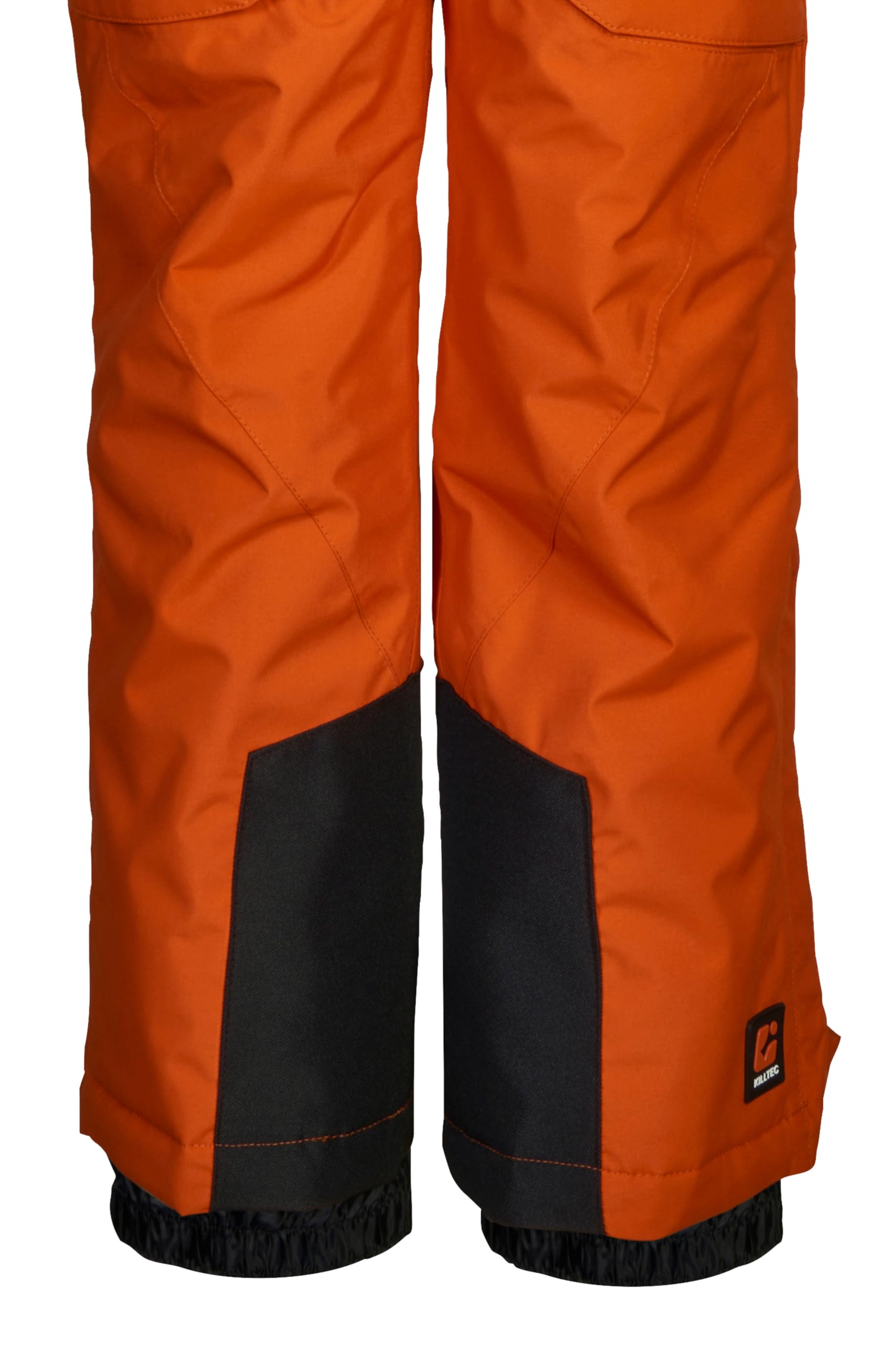 Killtec Ksw 204 Bys Ski Pnts - Spodnie narciarskie/spodnie funkcyjne z odpinanym szelkami, łapaczem śniegu i ochroną krawędzi Chłopcy