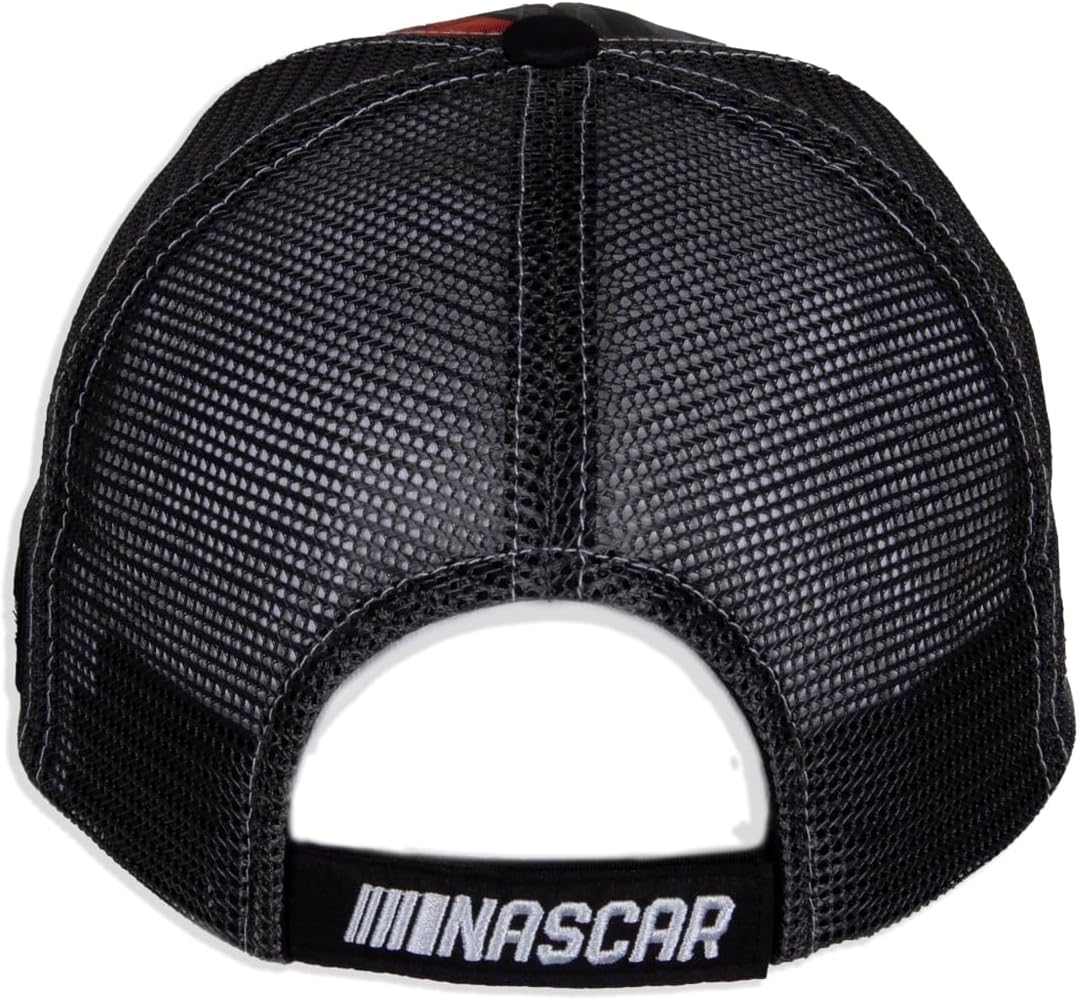 Checkered Flag Sports Martin Truex, Jr. #19 NASCAR Car Sublimated Black Mesh Structured Hat